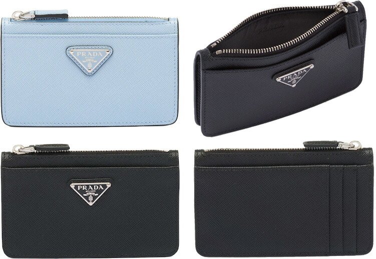 楽天市場】PRADA プラダ 三角ロゴプレートファスナー小銭入れ付き