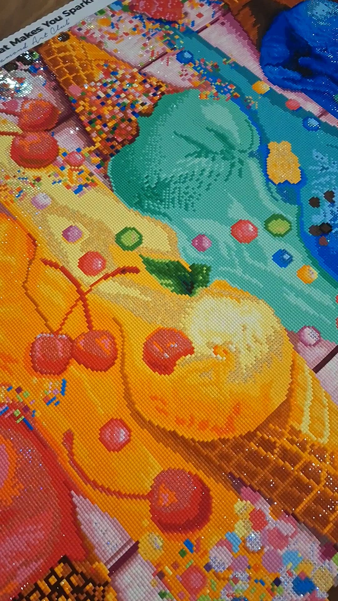 Ice Cream Rainbow – Diamond Art Club