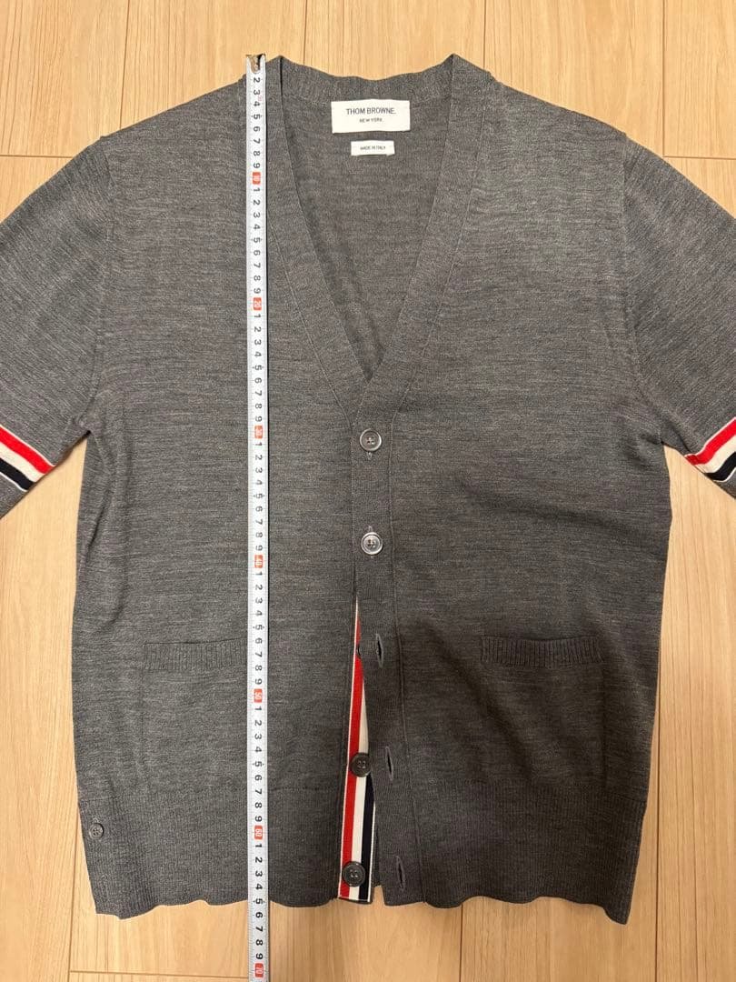 THOM 【お正月セール】THOM BROWNE グレー カーディガン サイズ2