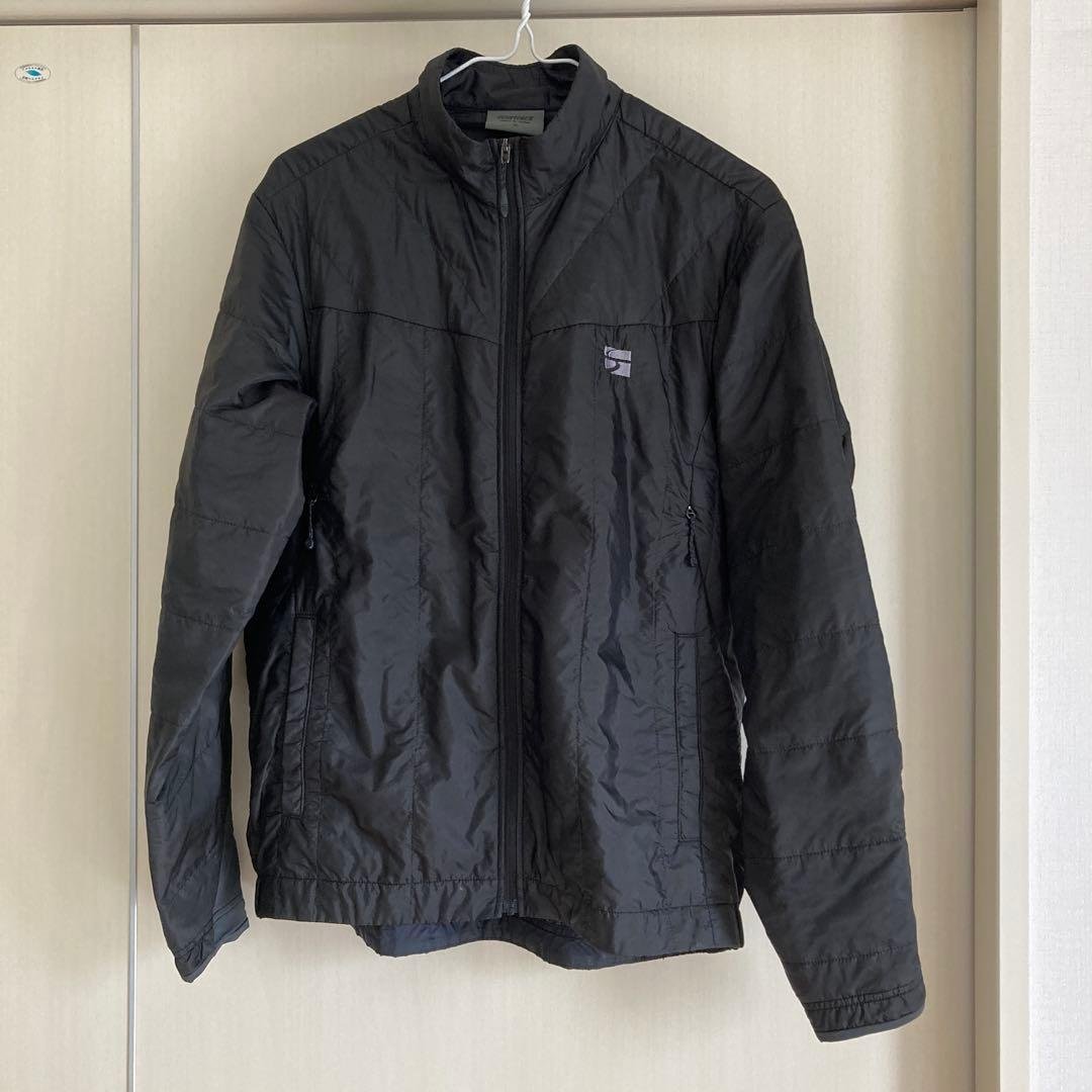 ★週末値下げ★finetrack ナイロンジャケット S ブラック THE NORTH FACE (ザ ノースフェイス) ナイロンジャケット フルジップ